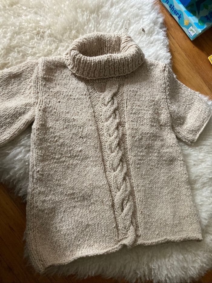 Pull en laine 3/4 ans