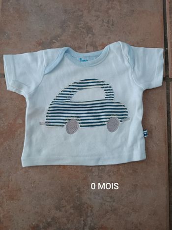 T-shirt garçon 0 MOIS