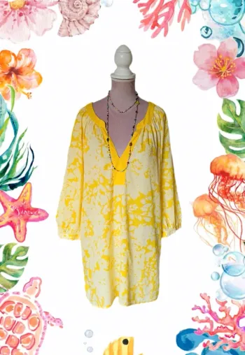💛🌴Blouse bohème d’été 40/42 Summer beach vibes bobo blouse🌴💛