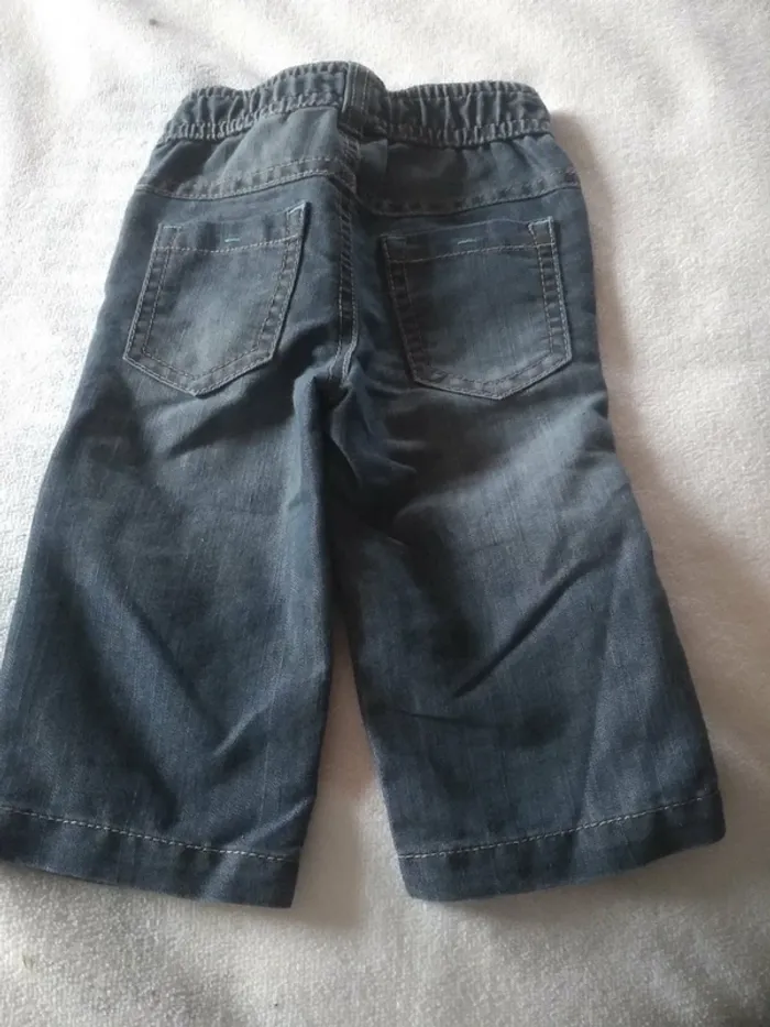 Pantalon Jean Garçon 6 Mois - photo numéro 4
