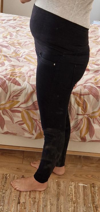Pantalon maternité noir Mama