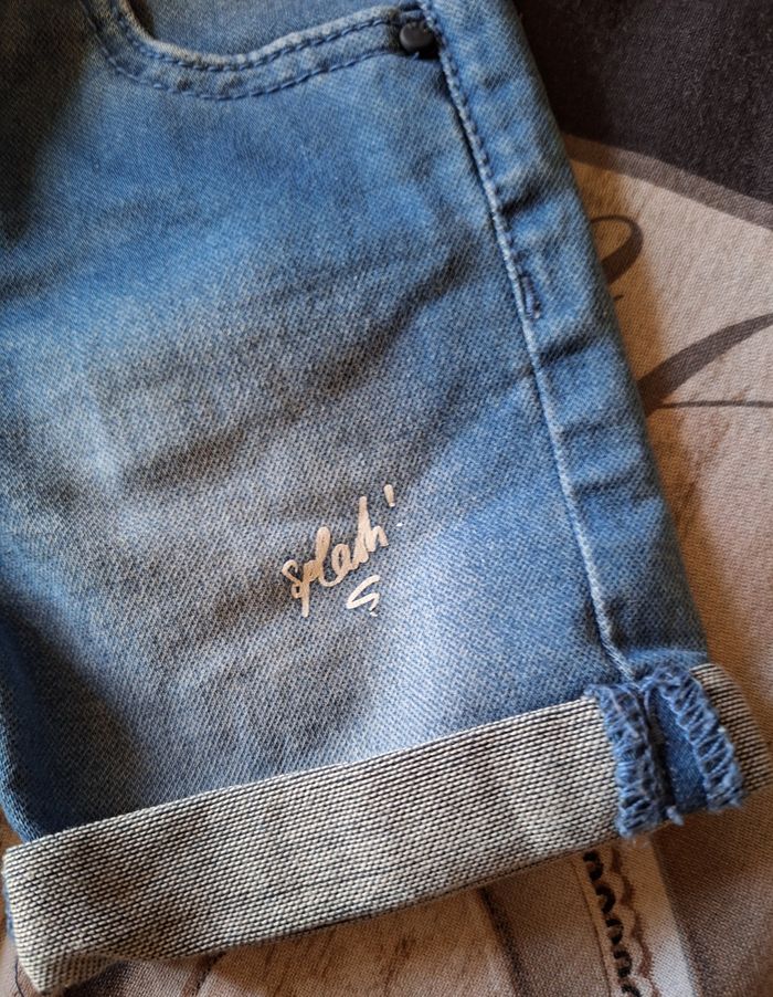 Short en jean IKKS 12 mois - photo numéro 3