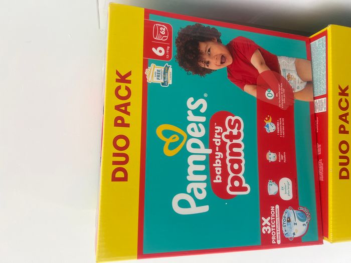 Pampers BABY DRY PANTS taille 6- DUO PACK