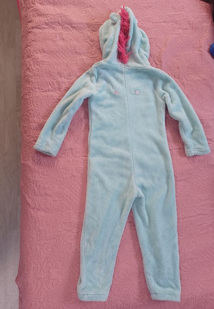 Pyjama licorne vert polaire tissaia - photo numéro 2
