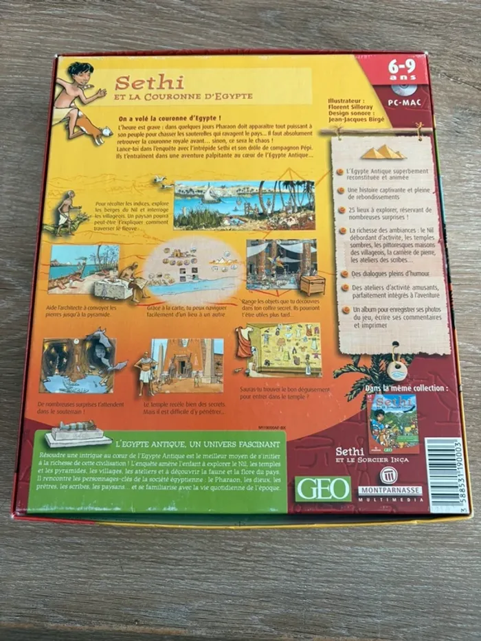 Sethi et la couronne d’Égypte pc big box - photo numéro 6