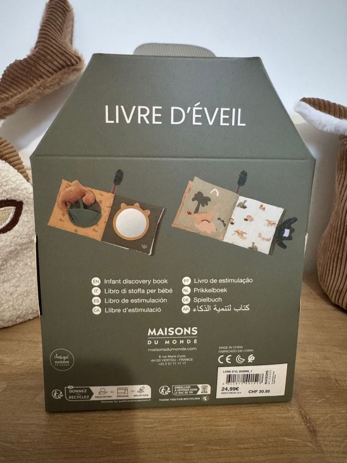 Livre d’éveil en tissus - Maison du Monde - photo numéro 3