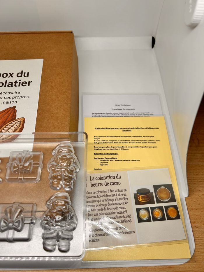 Box pour faire ses chocolats de Noël - photo numéro 5