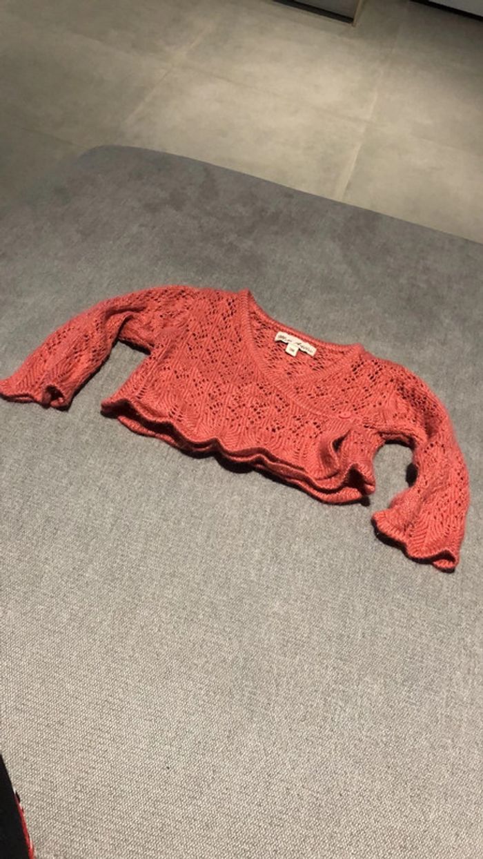 Joli gilet boléro 3 mois