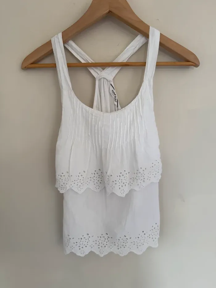 Top broderie NafNaf