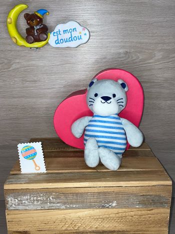 TK48 doudou chat 🐱 tom & kiddy