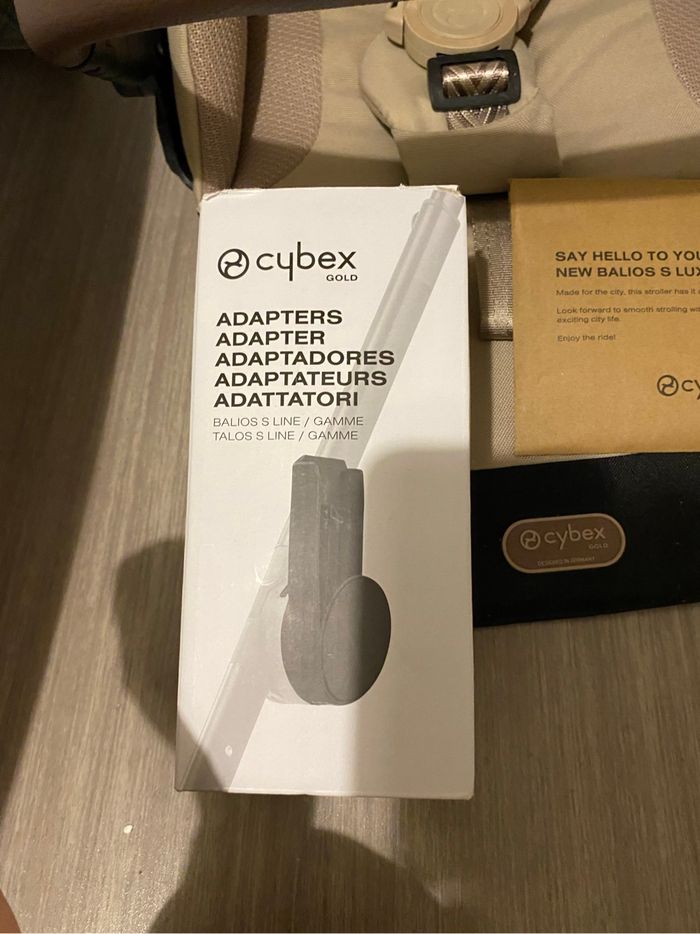 Poussette Cybex balios s lux 3 beige neuve avec étiquette - photo numéro 5