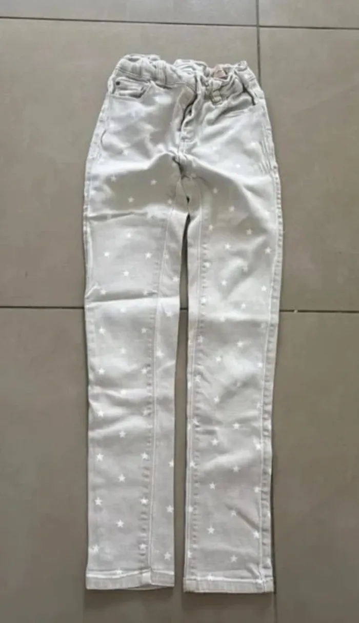 Pantalon slim enfant fille taille 8 ans Monoprix kids