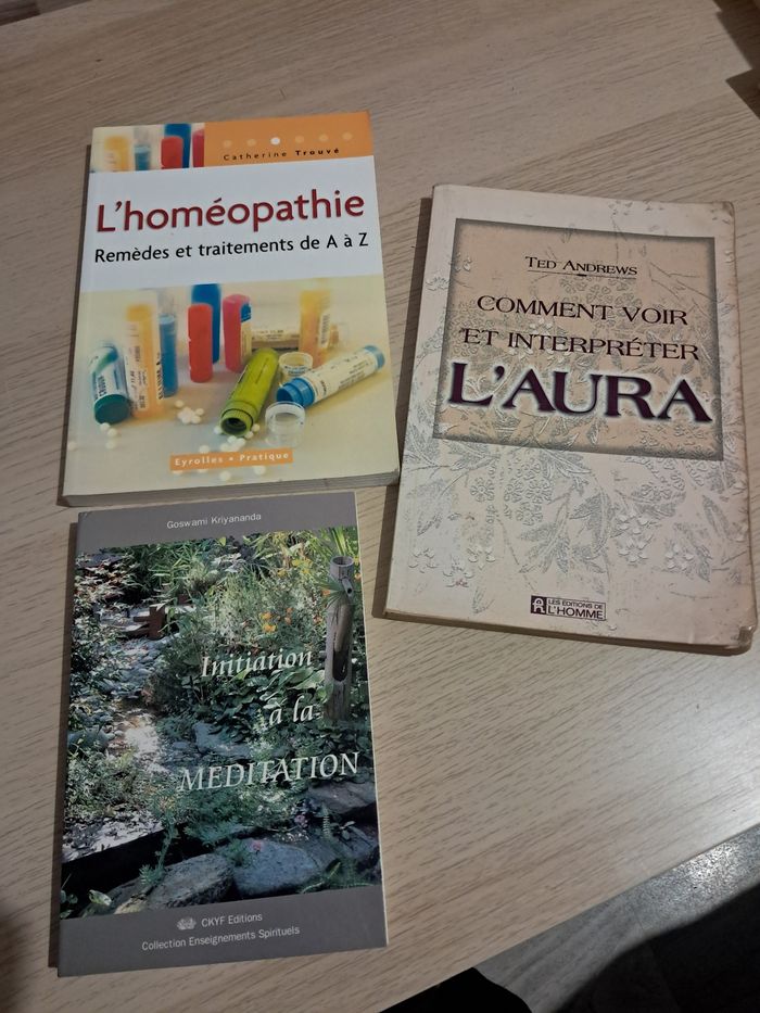 Lot de 3 livres spiritualité