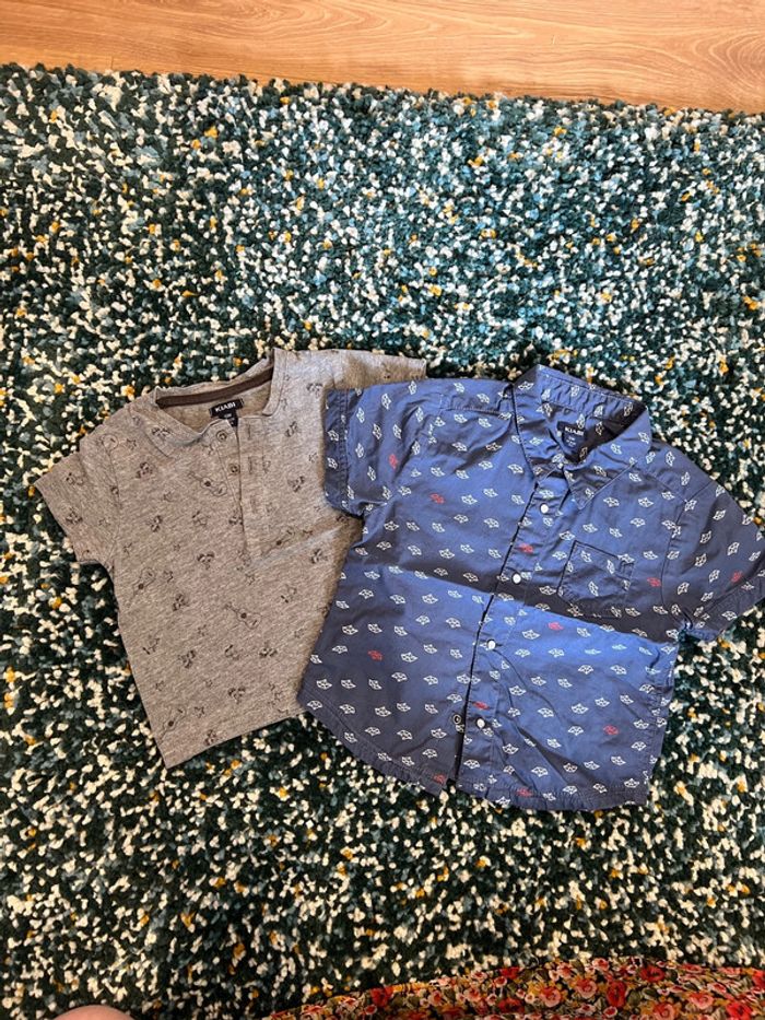 Lot manches courtes 12 mois