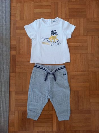 Ensemble léger garçon 12 mois - TBE