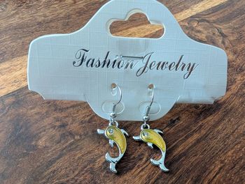 Boucles d'oreilles dauphin