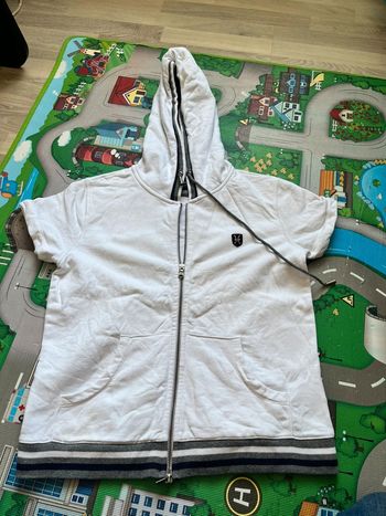 Veste éden Park blanche manche courte