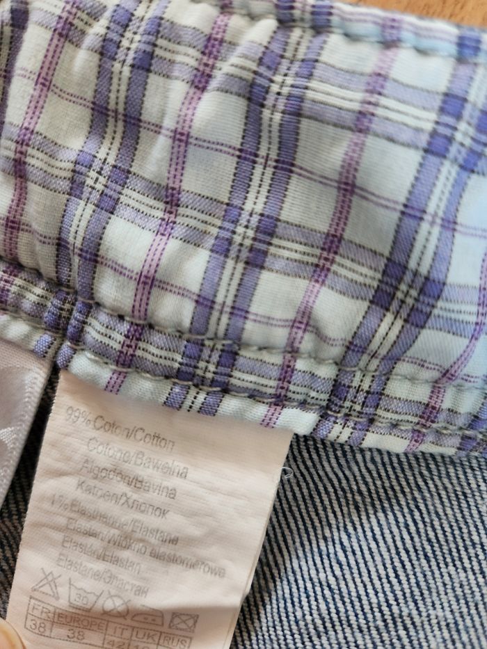 Jean broderies poches Camaïeu t.38 - photo numéro 4