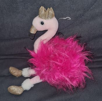 Doudou peluche Flamant rose féerique- Histoire d'ours