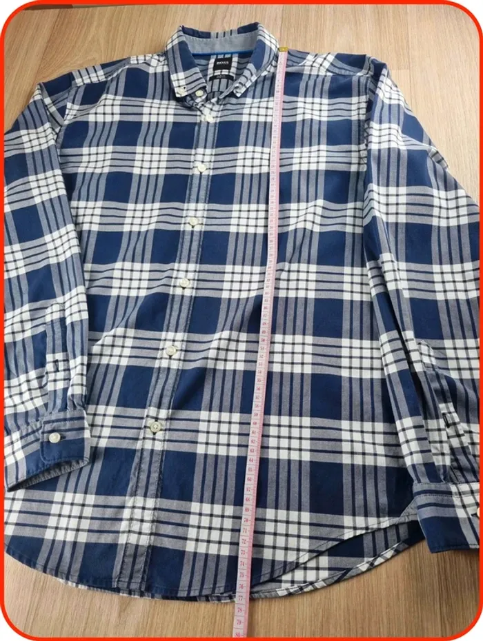 Chemise à rayures Hugo Boss homme Taille M - photo numéro 5
