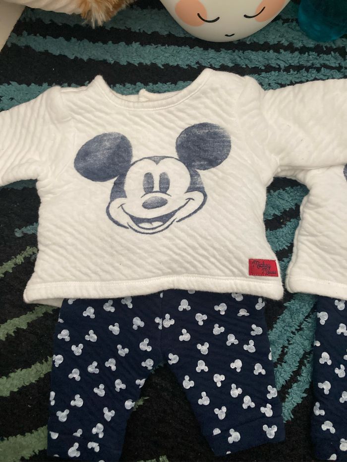 2 ensemble Mickey naissance jumeaux - photo numéro 2