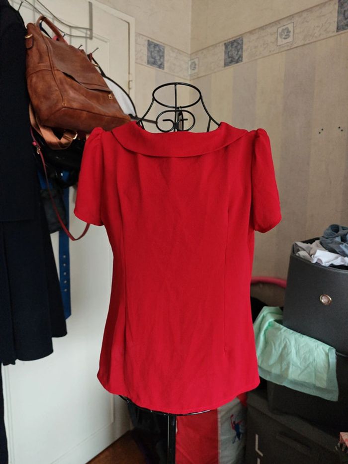 T-shirt d'été en Rouge - photo numéro 2