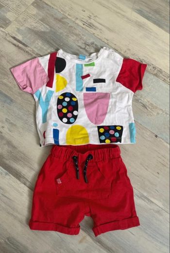 Ensemble rouge bébé 