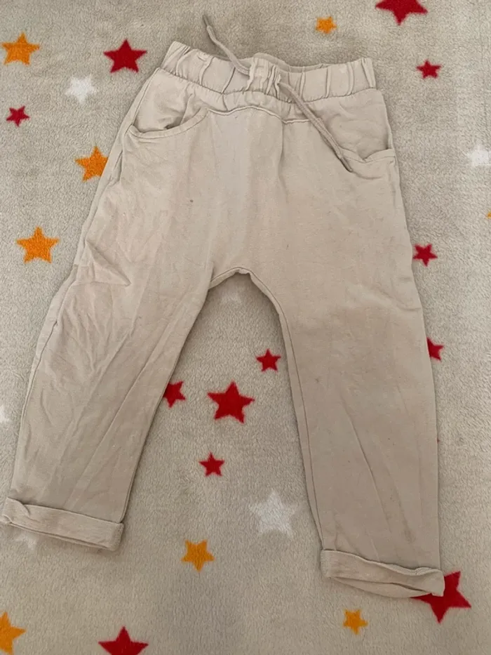 Ensemble Vertbaudet 3 ans Bleu et Beige - photo numéro 4