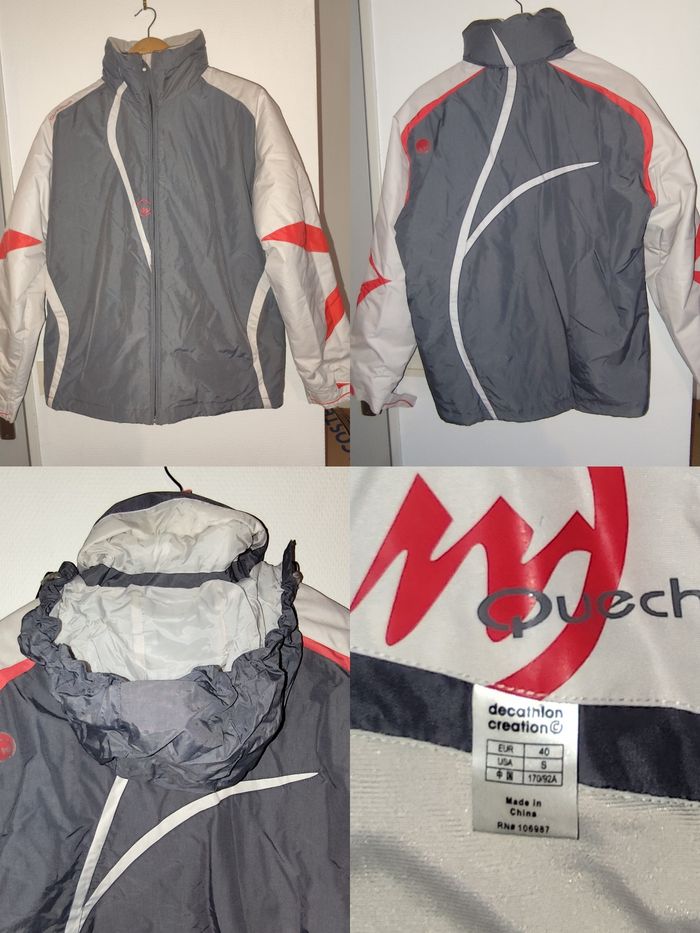 Blouson ski anorak veste d'hiver ski quechua (idem wedze) de Decathlon taille 40  pour femme