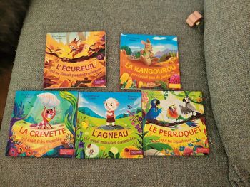 Lot livres contes d animaux etonnants