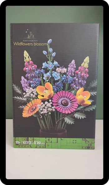 Bouquet de fleurs à construire – Type Botanical – 939 pièces 