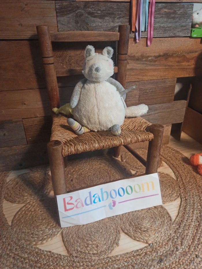 Peluche musicale chien Oko Moulin roty tbe