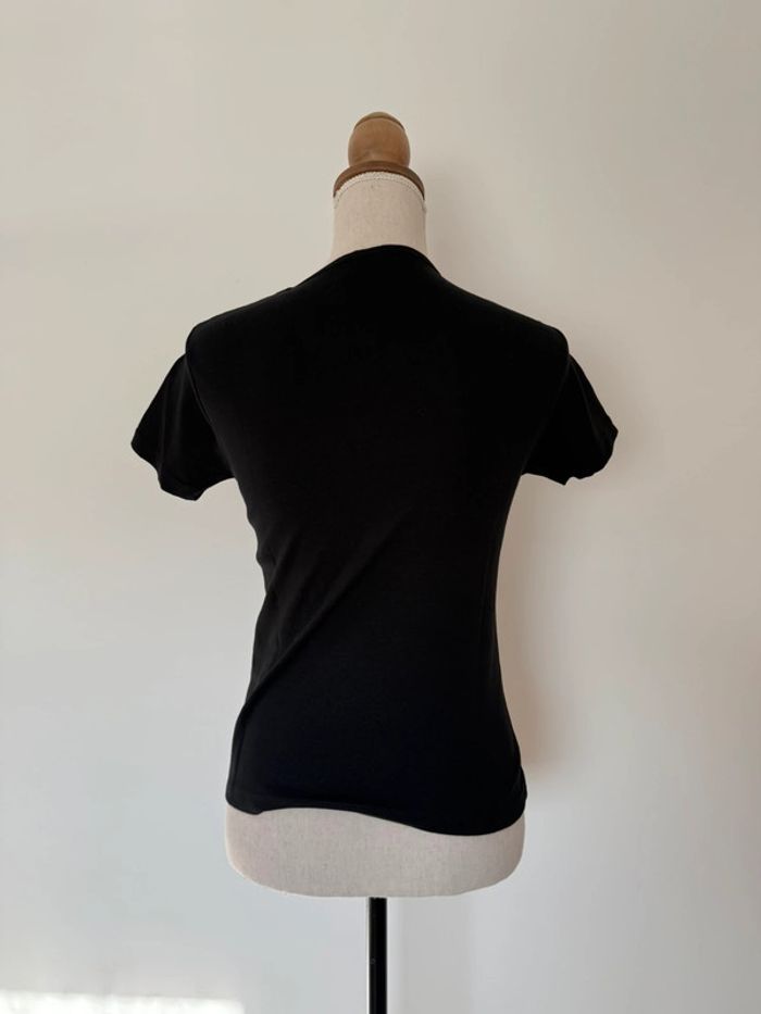 T-shirt haut top maillot camisa blusa Blouse chemise camicia overhemd folder camicetta chemi - photo numéro 3