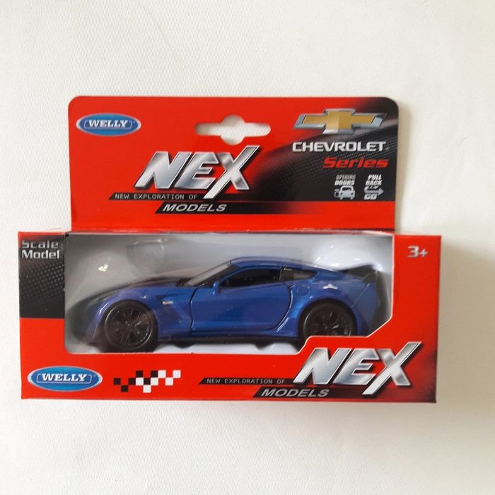 Chevrolet corvette c7 - bleue