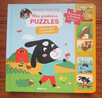 Livre 5 puzzles coquin part à l'aventure