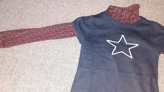 Pull tunique et tee-shirt col roulé, 5 ans - photo numéro 3