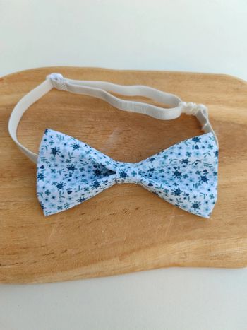 Noeud papillon enfant bleu