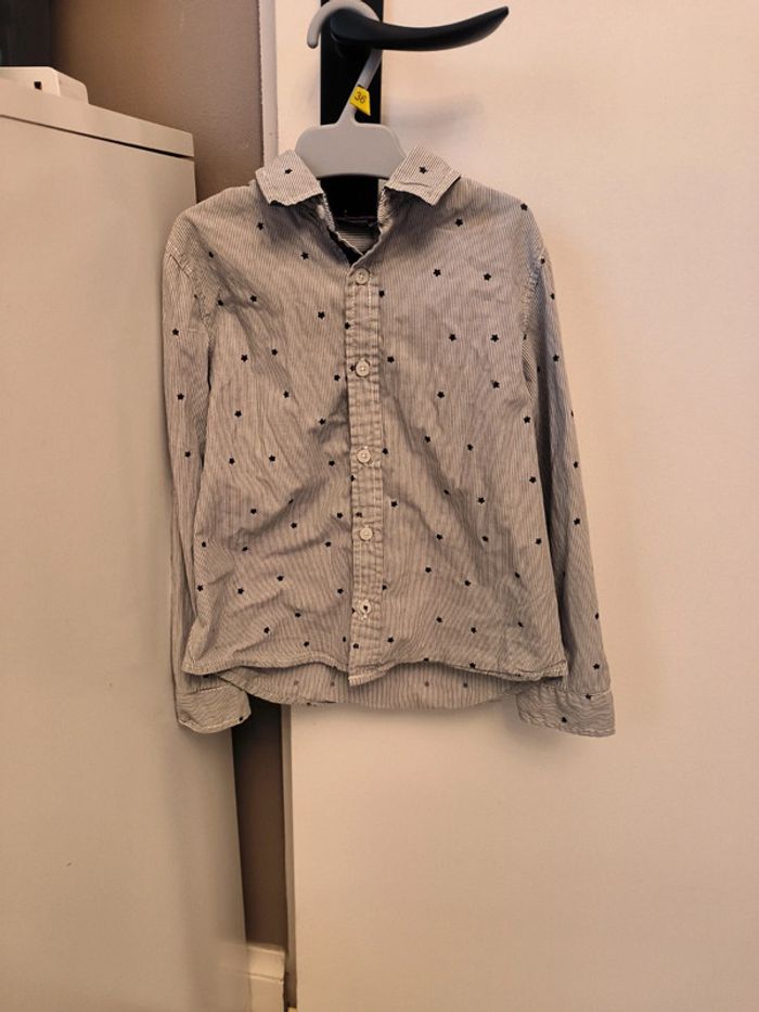 Chemise manches longues sergent major