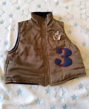 Veste manteau sans manche