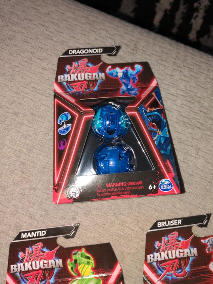 Lot de 3 figurines Bakugan - photo numéro 2