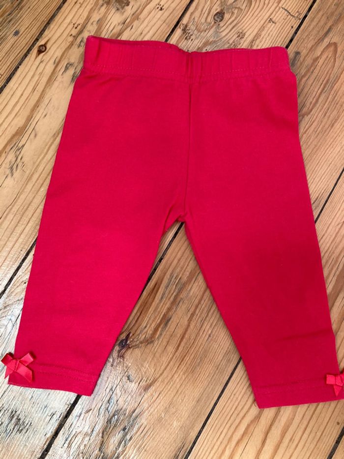 Lot d 3 leggings courts taille 3 mois - photo numéro 2