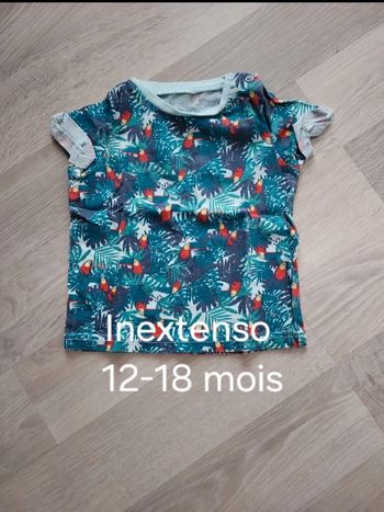 Tee-shirt "Inextenso" 12-18mois