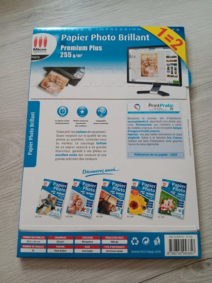 Papier photo brillant - photo numéro 2