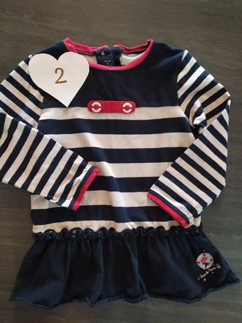 Robe longues manches