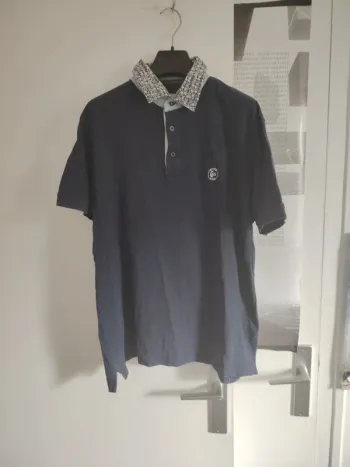 Polo cotton & silk XXL