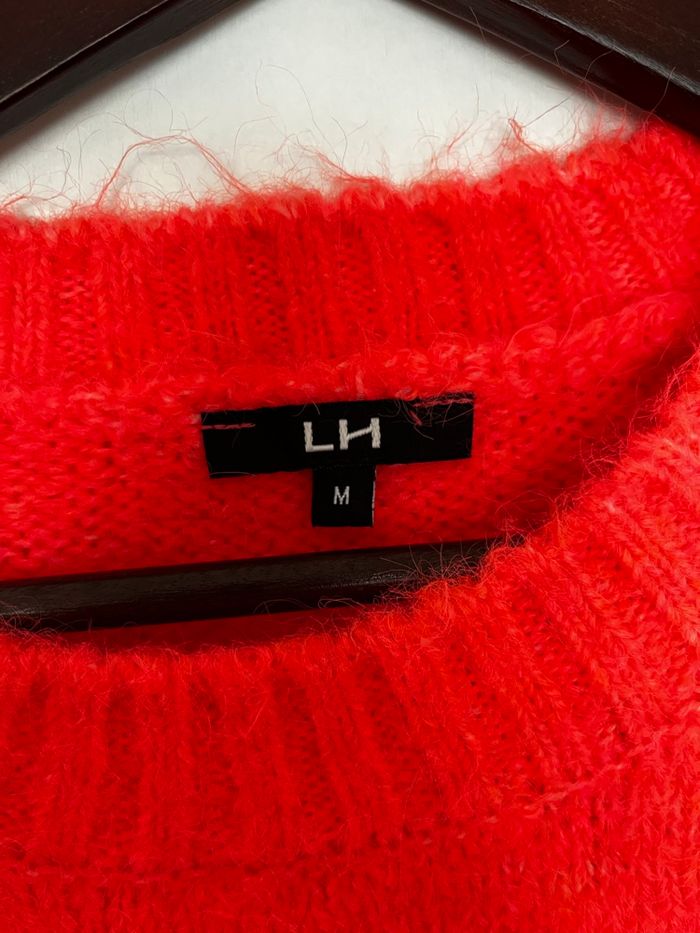 Pull neuf La Halle Rose fluo taille M - photo numéro 2