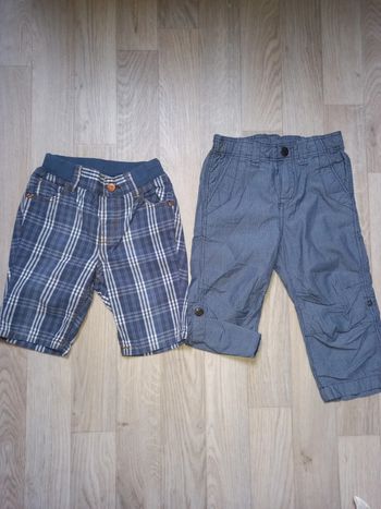 Lot de 2 shorts/pantalons