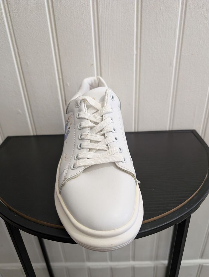 Baskets Blanches Plateforme Dessin Stitch - Amfashion Sport T. 38 - photo numéro 5