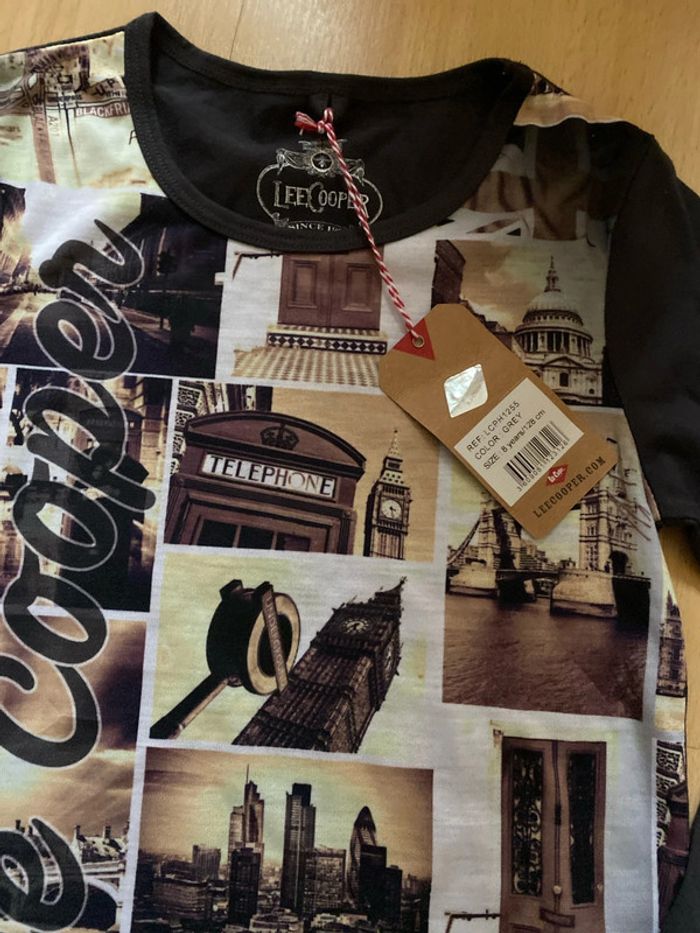 Tee shirt Lee Cooper taille 8 ans Neuf - photo numéro 3