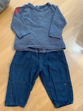 Ensemble Sucre d’orge 6 mois pantalon t-shirt